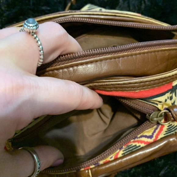 Brown crossbody bag - Picture 5 of 6